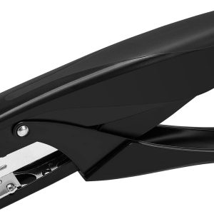 Effortless Handheld Plier Stapler, 25 Sheet Capacity, Heavy Duty, Black