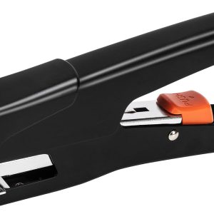 Effortless Handheld Plier Stapler, 25 Sheet Capacity, Heavy Duty, Easy to Use, Black